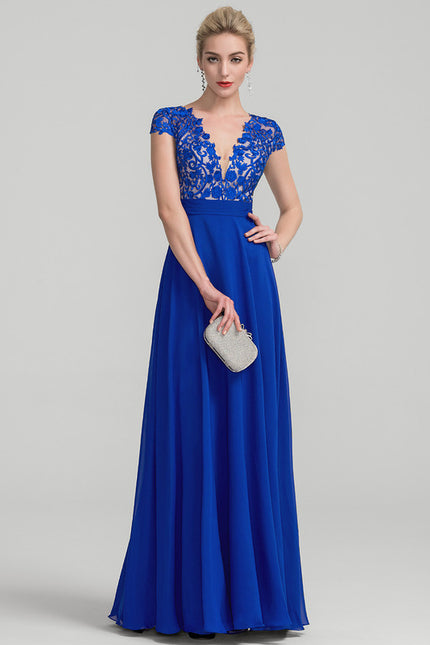 Robe de Soirée Élégance Marine Couture - gallery 1