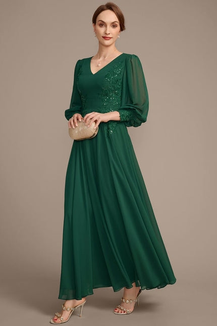 Robe de Soirée Éclat Feuille - gallery 3
