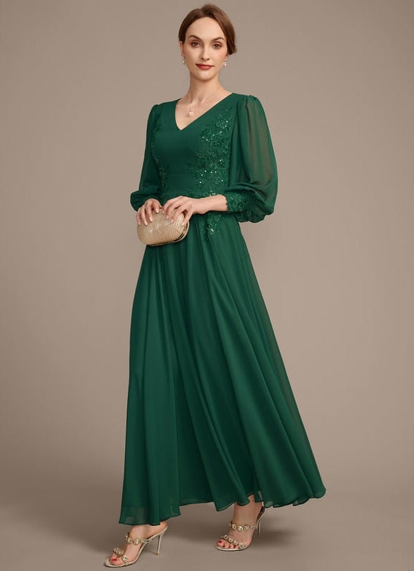 Robe de Soirée Éclat Feuille - gallery 3