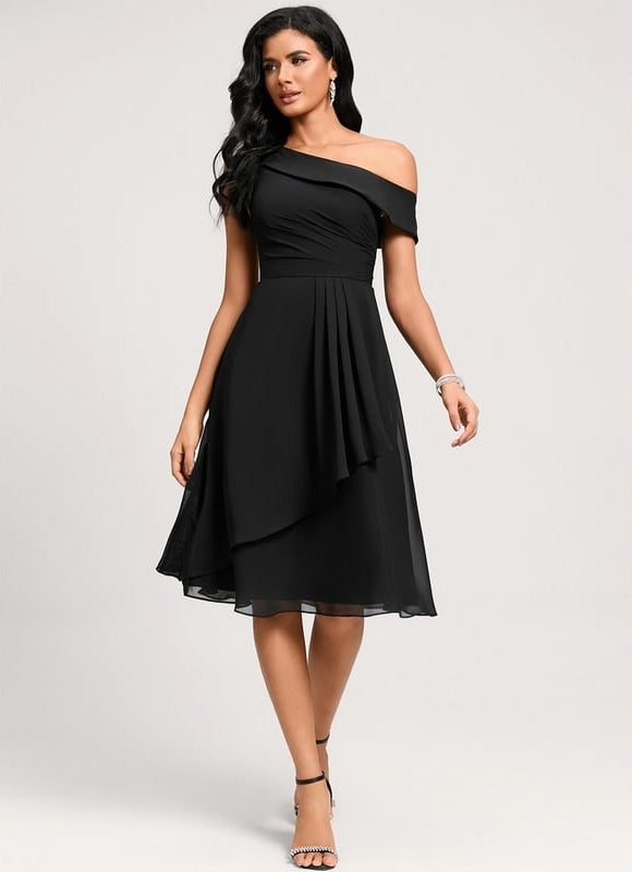 Robe de Soirée Chiffon Nuit - gallery 1