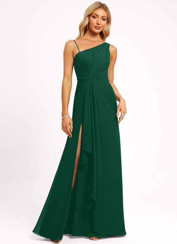 Robe de Soirée Sillage Émeraude - gallery 1