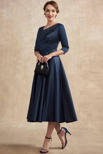 Robe de Soirée Satinique Moderne - gallery 3