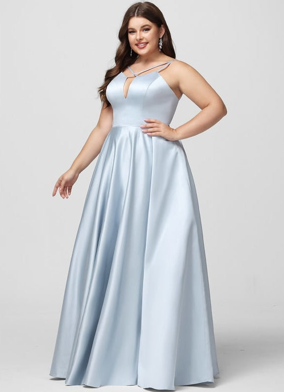 Robe de Soirée Satin Éclairée - gallery 6