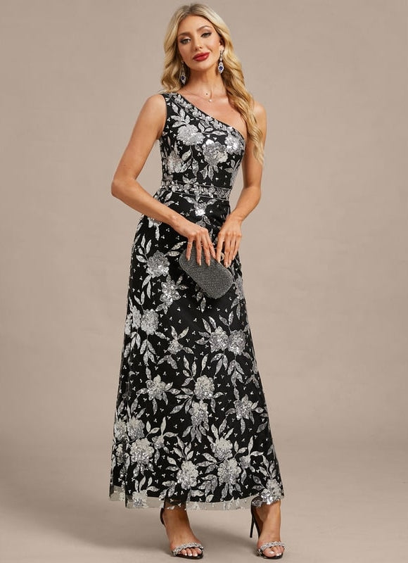 Robe de Soirée Noire Étoilée - gallery 5