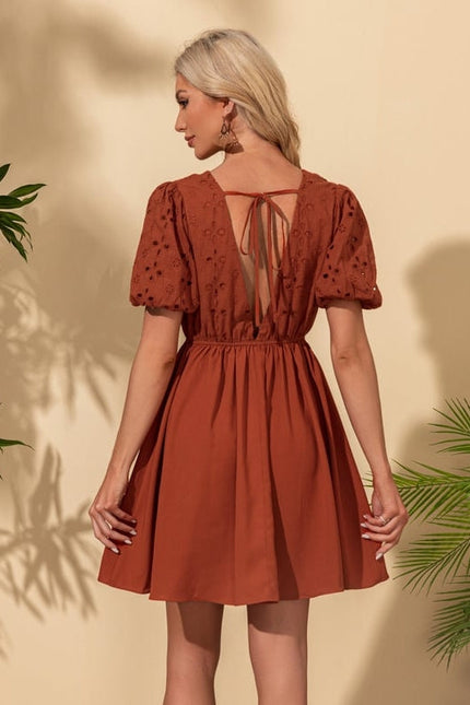 Robe de Soirée Terre Cuite - gallery 5