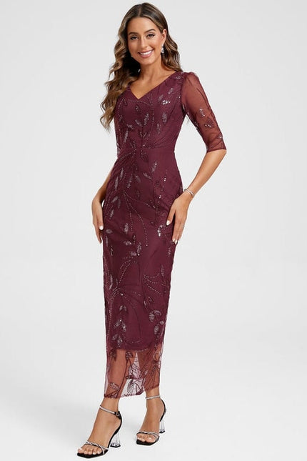 Robe Soirée Dentelle De Calais