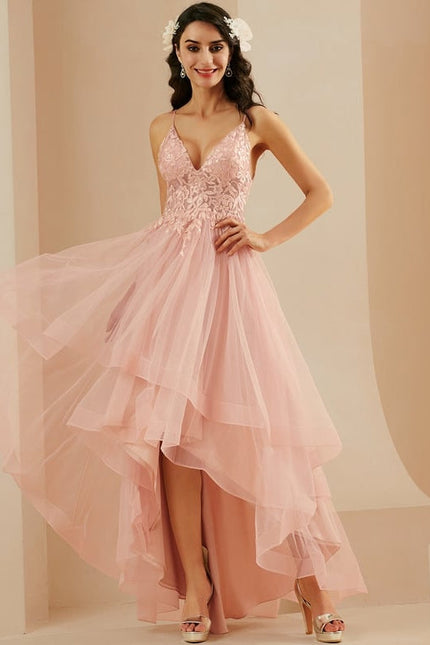 Robe de Soirée Rêve Rosé Éthéré - gallery 5