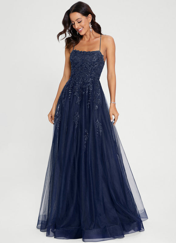 Robe de Soirée Tulle Sombre - gallery 4