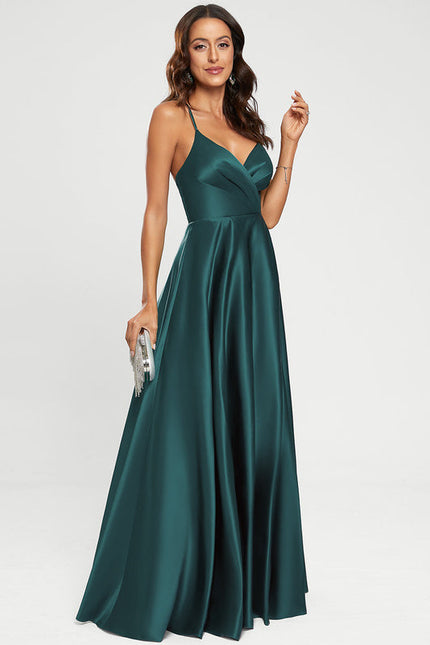 Robe de Soirée Satin Éclairée - gallery 1