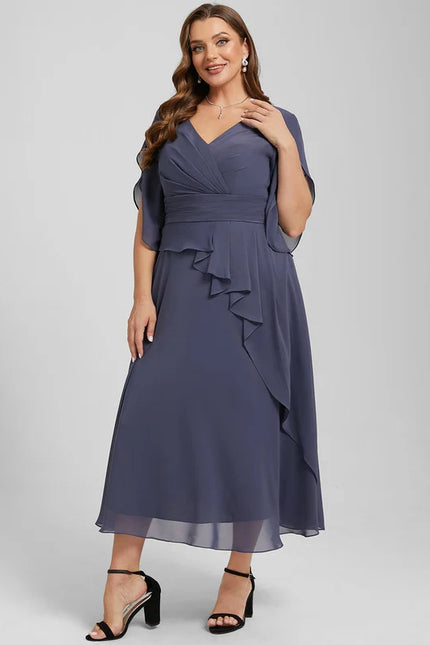 Robe de Soirée Chiffon Modèle V - gallery 6