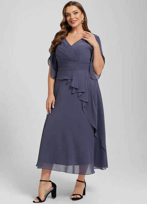 Robe de Soirée Chiffon Modèle V - gallery 6