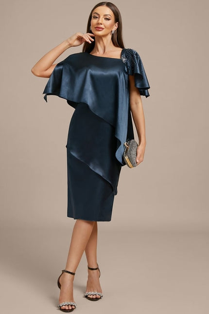 Robe de Soirée Asymétrique Élégante - gallery 2