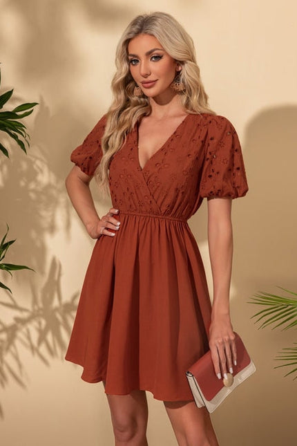 Robe de Soirée Terre Cuite - gallery 2