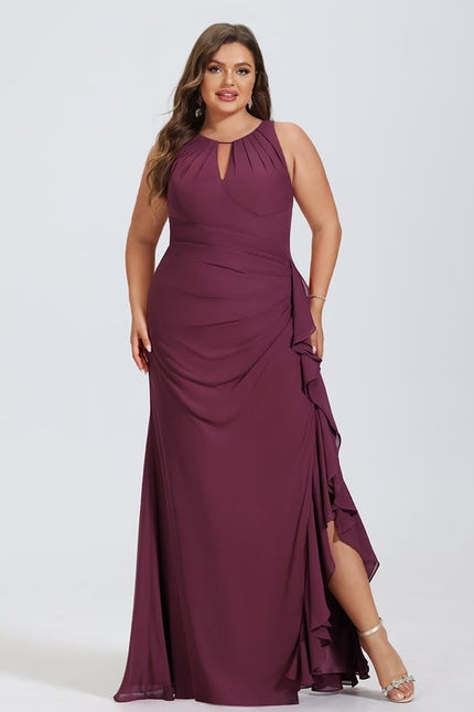 Robe de Soirée Éclat Rosé Émeraude - gallery 4