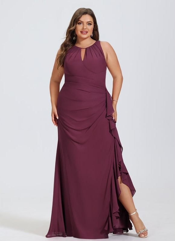 Robe de Soirée Éclat Rosé Émeraude - gallery 4