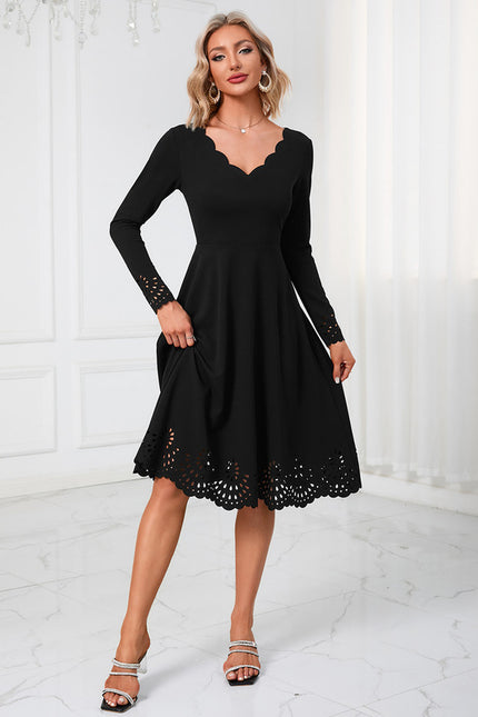 Robe De Soirée Col Claudine - gallery 3