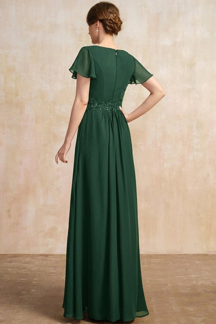Robe de Soirée Éclat Vert Émeraude - gallery 4