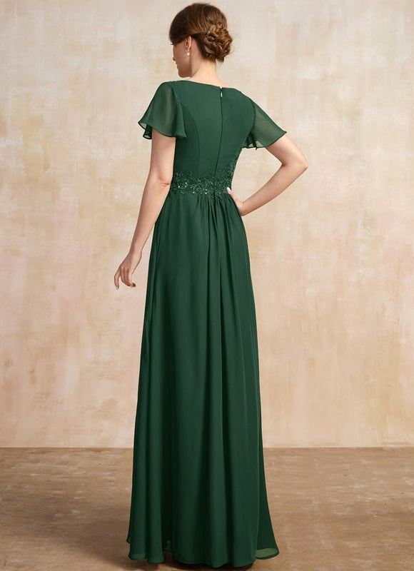 Robe de Soirée Éclat Vert Émeraude - gallery 4