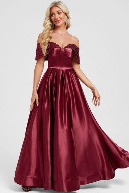 Robe de Soirée Satin Élégante - gallery 4