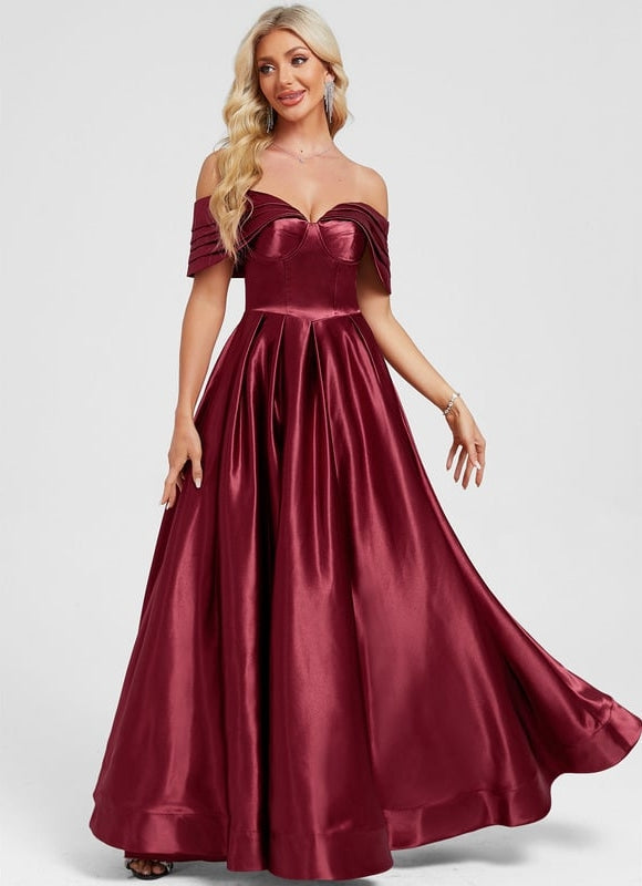 Robe de Soirée Satin Élégante - gallery 4