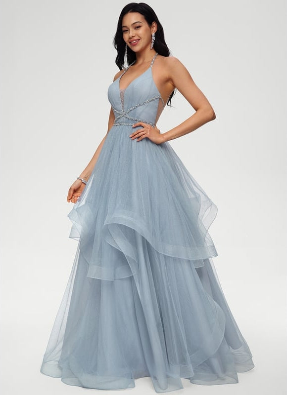 Robe de Soirée Céleste Tulle - gallery 3