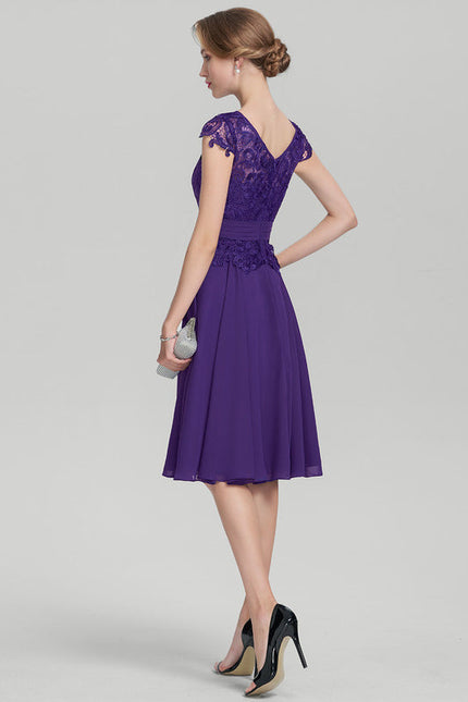Robe de Soirée Violet Enchanté - gallery 4