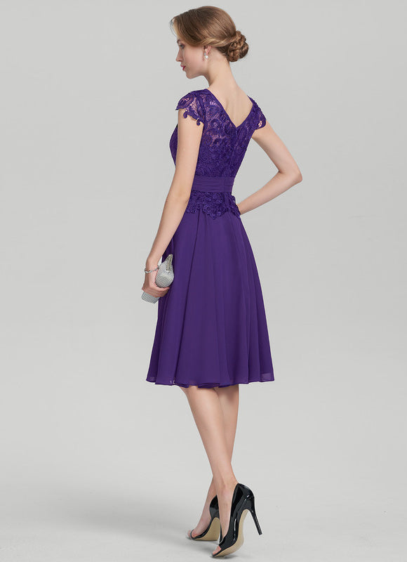 Robe de Soirée Violet Enchanté - gallery 4