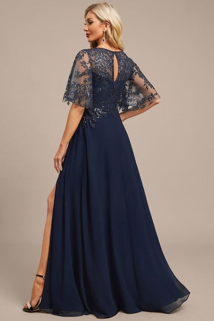 Robe de Soirée Illusion Étoilée - gallery 6