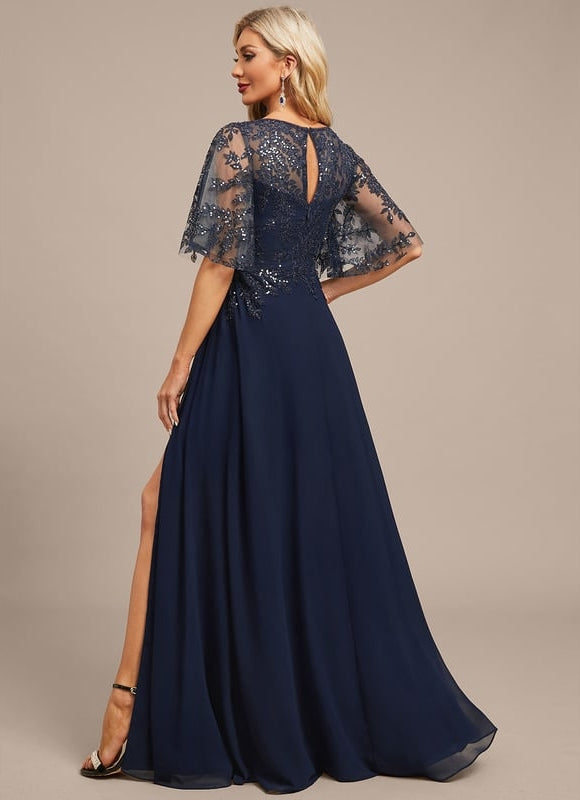 Robe de Soirée Illusion Étoilée - gallery 6