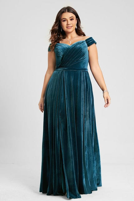 Robe de Soirée Sérénité Émeraude - gallery 6