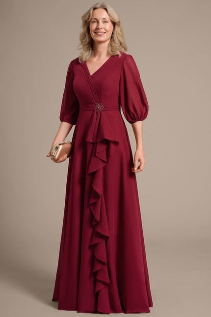 Robe de Soirée Élégance Flottante