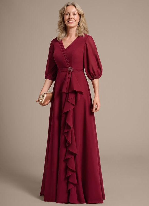 Robe de Soirée Élégance Flottante