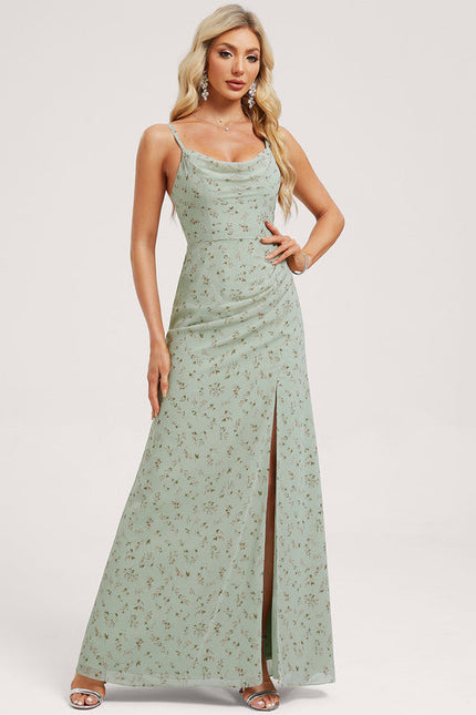 Robe De Soirée En Mousseline - gallery 2