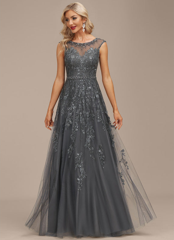 Robe de Soirée Élégance Argentée - gallery 6