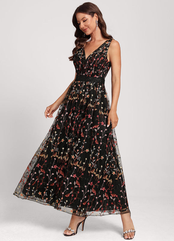 Robe de Soirée Floralité Nocturne - gallery 5