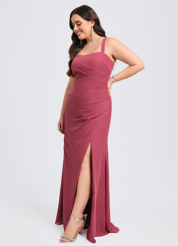 Robe de Soirée Mosaique Satinée - gallery 6