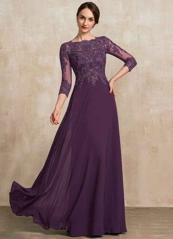 Robe de Soirée Élégance Sombre Étoilée