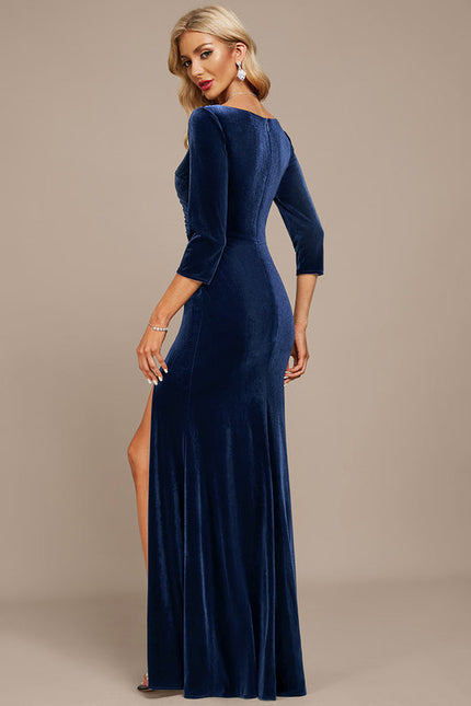 Robe de Soirée Velours Aurora - gallery 4