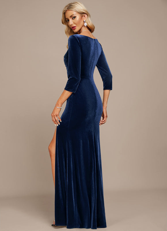 Robe de Soirée Velours Aurora - gallery 4