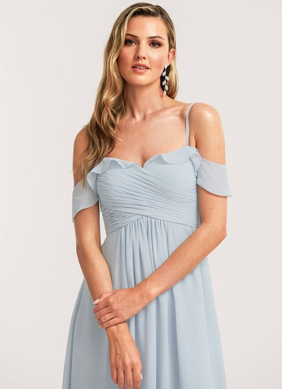 Robe de Soirée Légère Ciel - gallery 3