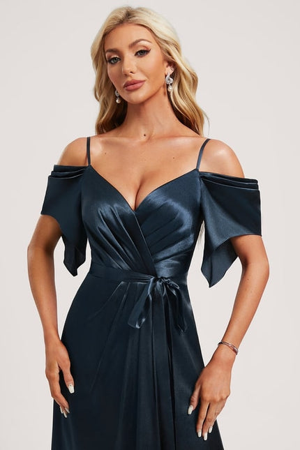 Robe De Soirée Décolleté Dos Nu - gallery 3