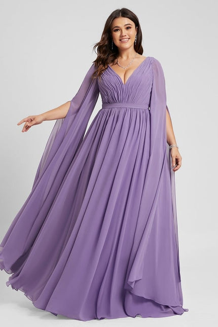 Robe de Soirée Fluide Émeraude - gallery 8
