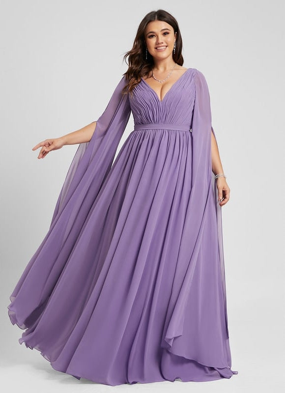 Robe de Soirée Fluide Émeraude - gallery 8