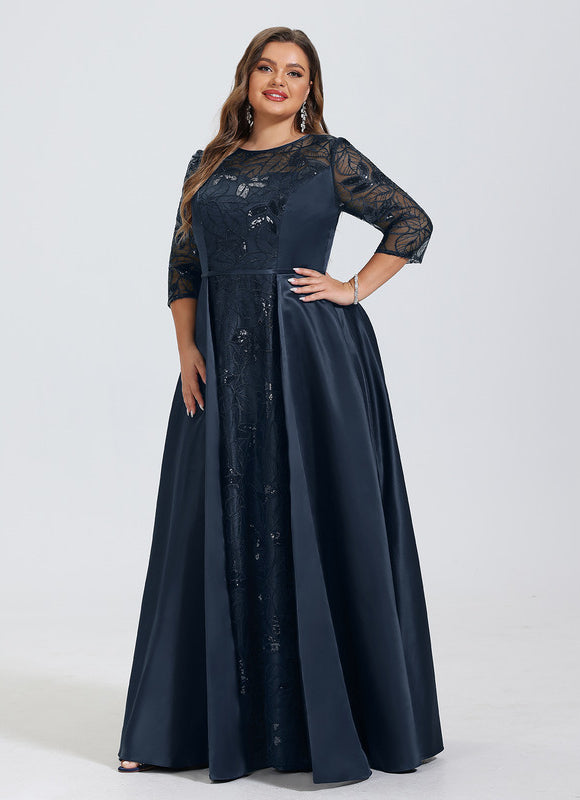 Robe de Soirée Satin Éclipse - gallery 9