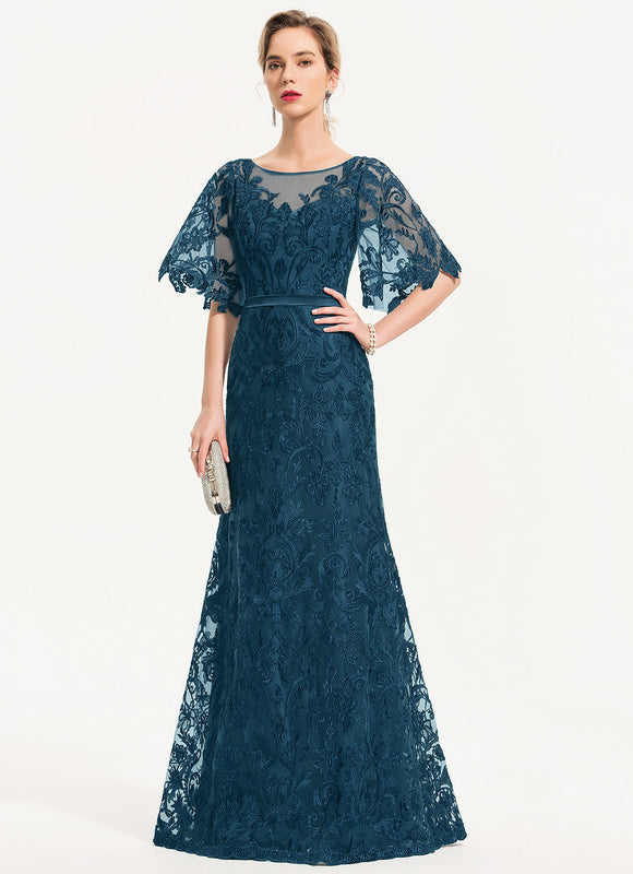 Robe de Soirée Élégance Vague Émeraude - gallery 3