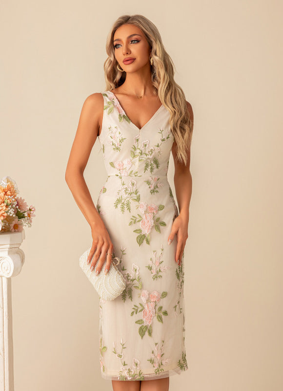 Robe de Soirée Éclat Botanique