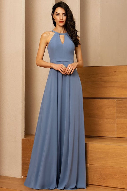 Robe de Soirée Sable Chic - gallery 1