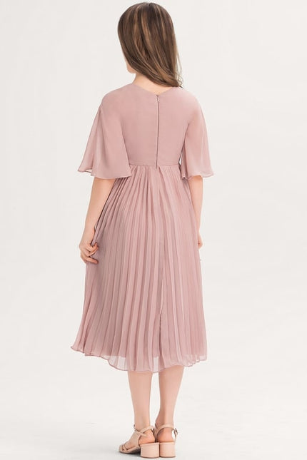 Robe De Soirée Évasée Mi Longue - gallery 4