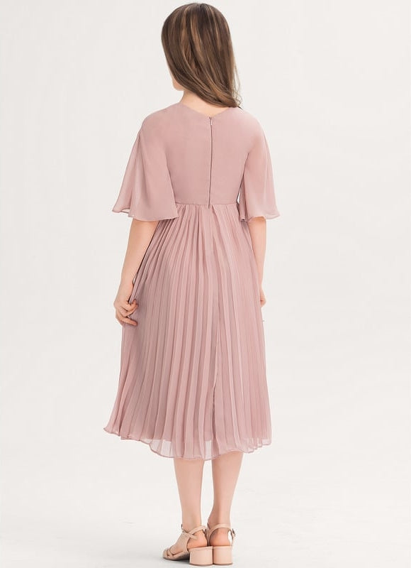 Robe De Soirée Évasée Mi Longue - gallery 4