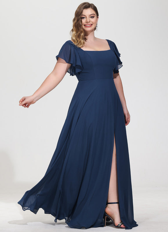 Robe de Soirée Fluide Vert Deau - gallery 6